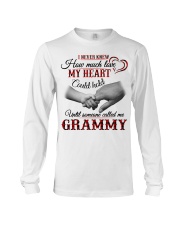 MY HEART - PERFECT GIFT FOR GRAMMY Long Sleeve Tee tile