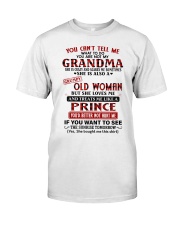 YOU CAN'T TELL ME - GREAT GIFT FOR GRANDSON Premium Fit Mens Tee tile