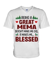 PERFECT GIFT FOR MEMA V-Neck T-Shirt tile
