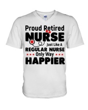 PERFECT GIFT FOR A NURSE V-Neck T-Shirt tile