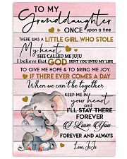 I LOVE YOU - AMAZING GIFT FOR GRANDDAUGHTER 11x17 Poster front