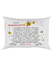 HOPE AND LOVE - LOLA TO GRANDDAUGHTER Rectangular Pillowcase front