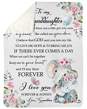 I LOVE YOU - LOVELY GIFT FOR GRANDDAUGHTER Sherpa Fleece Blanket tile