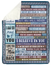 I BELIEVE IN YOU - GRANDMA TO GRANDDAUGHTER Sherpa Fleece Blanket tile