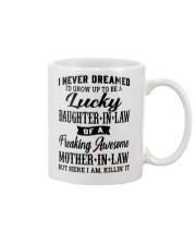 I NEVER DREAMED - LOVELY GIFT FOR DAUGHTER-IN-LAW Mug tile