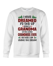 Living The Dream - Perfect Gift For Grandma Crewneck Sweatshirt tile