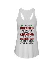 Living The Dream - Perfect Gift For Grandma Ladies Flowy Tank tile