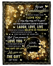 BELIEVE IN YOURSELF - AMAZING GIFT FOR GRANDDAUGHTER Small Fleece Blanket - 30" x 40" front