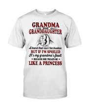 LIKE A PRINCESS - AMAZING GIFT FOR GRANDDAUGHTER Premium Fit Mens Tee tile