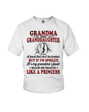 LIKE A PRINCESS - AMAZING GIFT FOR GRANDDAUGHTER Youth T-Shirt front