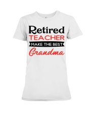 RETIRED - PERFECT GIFT FOR TEACHER Premium Fit Ladies Tee tile