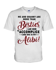 MORE THAN BESTIES - PERFECT GIFT FOR GRANDCHILDREN V-Neck T-Shirt tile