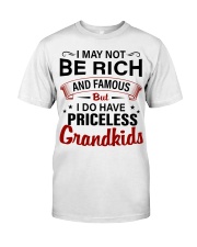 I MAY NOT BE RICH - PERFECT GIFT FOR GRANDMA Premium Fit Mens Tee tile