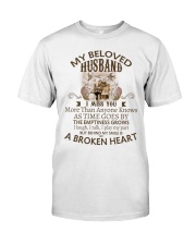 I MISS YOU - TO MY HUSBAND IN HEAVEN Premium Fit Mens Tee tile