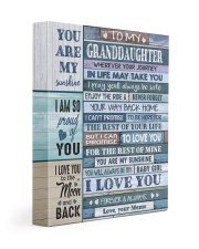 YOU ARE MY SUNSHINE - GREAT GIFT FOR GRANDDAUGHTER 11x14 Gallery Wrapped Canvas Prints front