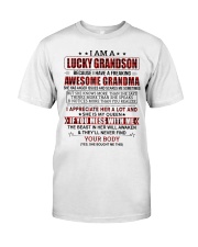 If You Mess With Me - Best Gift For Grandson Premium Fit Mens Tee tile
