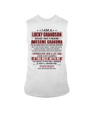 If You Mess With Me - Best Gift For Grandson Sleeveless Tee tile