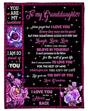 You Are My Sunshine - Lovely Gift For Granddaughter Small Fleece Blanket - 30" x 40" front