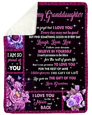 You Are My Sunshine - Lovely Gift For Granddaughter Sherpa Fleece Blanket tile