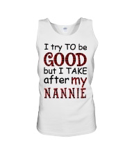 TRY TO BE GOOD - GIFT FOR GRANDKIDS Unisex Tank tile