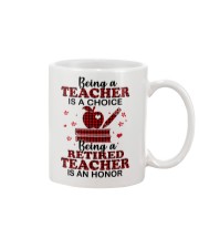 BEING RETIRED TEACHER - PERFECT GIFT FOR TEACHER Mug tile