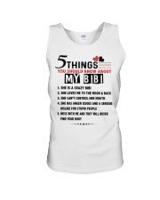5 THINGS ABOUT MY BIBI Unisex Tank tile