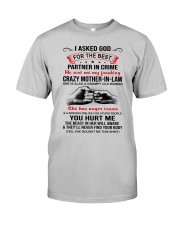 I ASKED GOD - BEST GIFT FOR SON-IN-LAW Classic T-Shirt front
