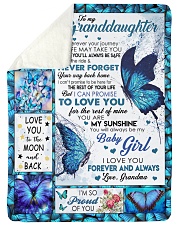 YOUR WAY BACK HOME - GREAT GIFT FOR GRANDDAUGHTER Large Sherpa Fleece Blanket - 60" x 80" thumbnail