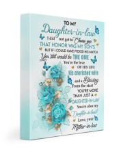 YOU ARE ALSO MY DAUGHTER-IN-HEART - BEST GIFT FOR DAUGHTER-IN-LAW 11x14 Gallery Wrapped Canvas Prints front