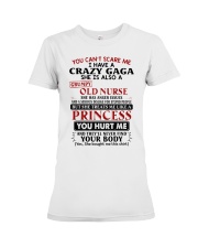 I HAVE A CRAZY GAGA Premium Fit Ladies Tee tile