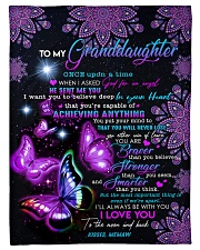 I LOVE YOU - GREAT GIFT FOR GRANDDAUGHTER Small Fleece Blanket - 30" x 40" front
