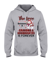 The Love Between A Grandma And Granddaughters Is Forever Hooded Sweatshirt front