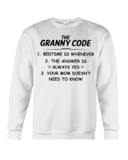 THE GRANNY CODE - BEDTIME IS WHENEVER Crewneck Sweatshirt tile