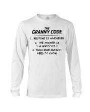THE GRANNY CODE - BEDTIME IS WHENEVER Long Sleeve Tee tile