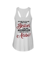 ME AND YIA YIA ARE MORE THAN BESTIES Ladies Flowy Tank tile