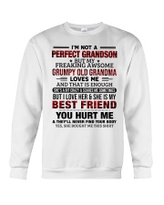 LOVES ME - GREAT GIFT FOR GRANDSON Crewneck Sweatshirt tile