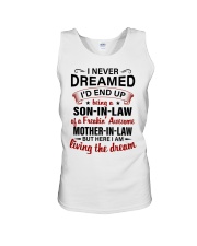 LIVING THE DREAM - LOVELY GIFT FOR SON-IN-LAW Unisex Tank tile