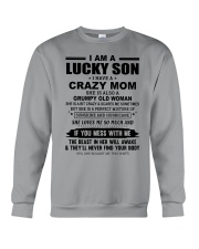 I AM A LUCKY SON - TO MOM FROM SON Crewneck Sweatshirt tile