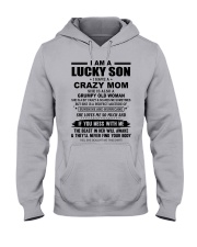 I AM A LUCKY SON - TO MOM FROM SON Hooded Sweatshirt tile