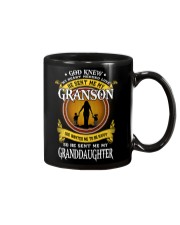GOD WANTED ME TO BE HAPPY - BEST GIFT FOR GRANDMA Mug tile
