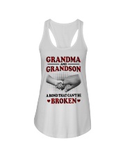 CAN'T BE BROKEN - GIFT FOR GRANDMA AND GRANDSON Ladies Flowy Tank tile