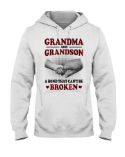 CAN'T BE BROKEN - GIFT FOR GRANDMA AND GRANDSON Hooded Sweatshirt tile