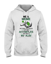 She Is My Alibi - Amazing Gift For Granddaughter Hooded Sweatshirt tile
