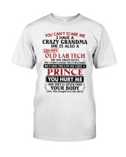 I HAVE A CRAZY GRANDMA Premium Fit Mens Tee tile