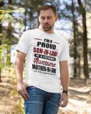 I'M A PROUD SON-IN-LAW Classic T-Shirt apparel-classic-tshirt-lifestyle-front-49