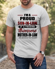 I'M A PROUD SON-IN-LAW Classic T-Shirt apparel-classic-tshirt-lifestyle-front-53