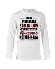I'M A PROUD SON-IN-LAW Long Sleeve Tee tile