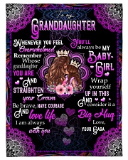 I AM ALWAYS WITH YOU - BEST GIFT FOR GRANDDAUGHTER Small Fleece Blanket - 30" x 40" front