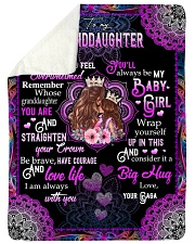 I AM ALWAYS WITH YOU - BEST GIFT FOR GRANDDAUGHTER Sherpa Fleece Blanket tile
