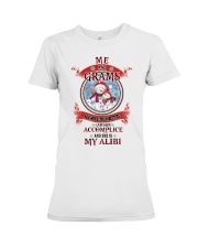 She Is My Alibi - Amazing Gift For Grandkids Premium Fit Ladies Tee tile